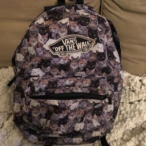 VANS cat backpack